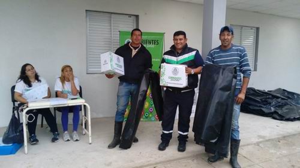 La Provincia asistió a trabajadores del sector ladrillero en Esquina