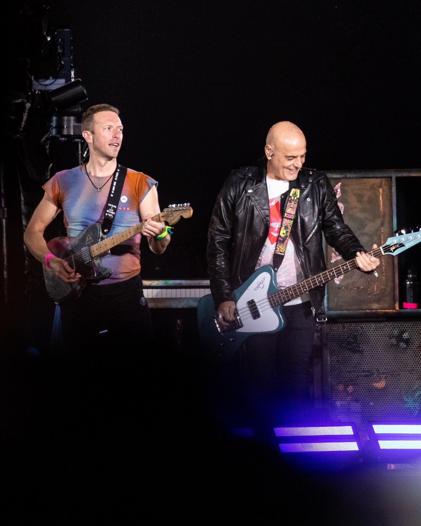 Chris Martin se tatuó "Gracias Totales" tras su paso por Argentina
