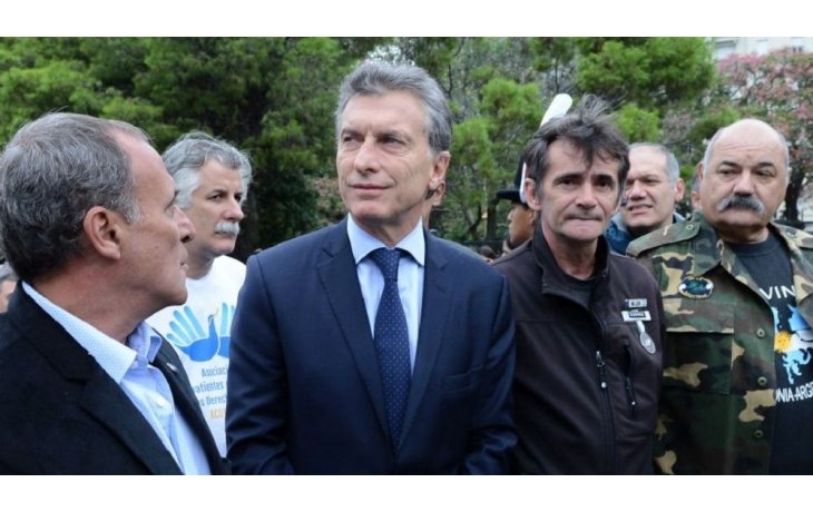 Macri recibirá a excombatientes de Malvinas en la quinta de Olivos