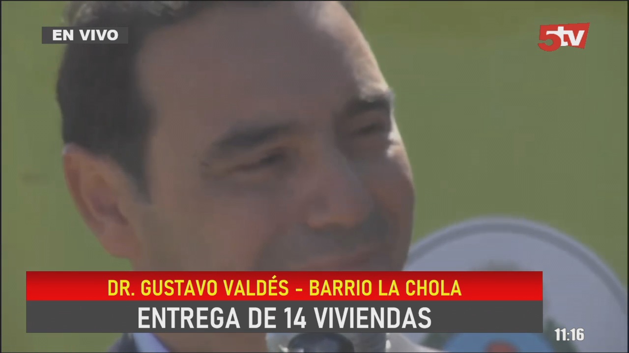 Sorpresiva emoción del Gobernador Valdés en pleno acto público