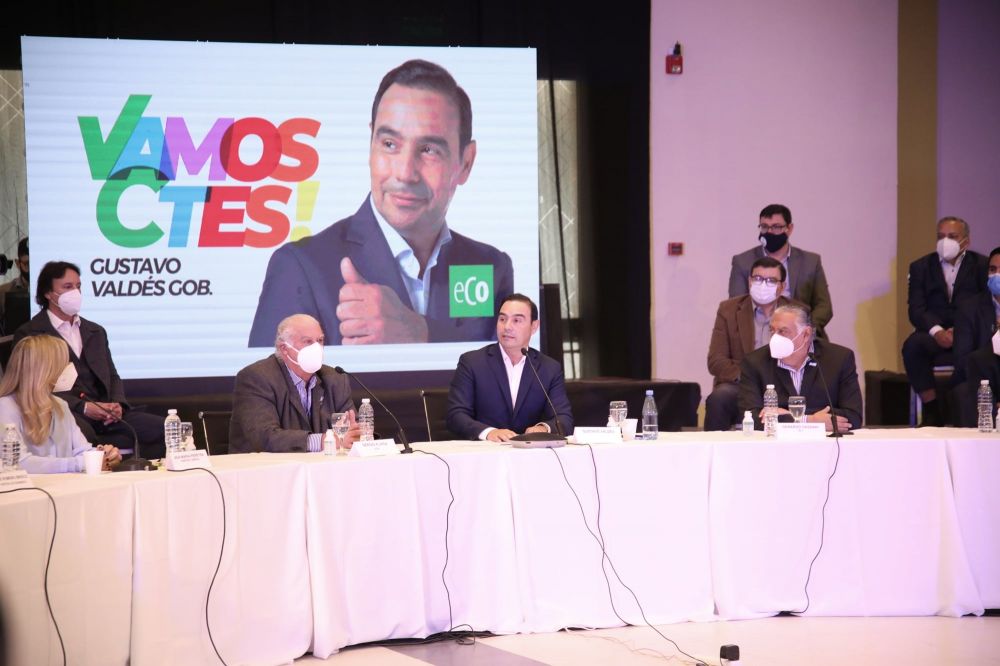 Valdés y sus socios evaluaron la situación electoral y definieron los ejes de campaña