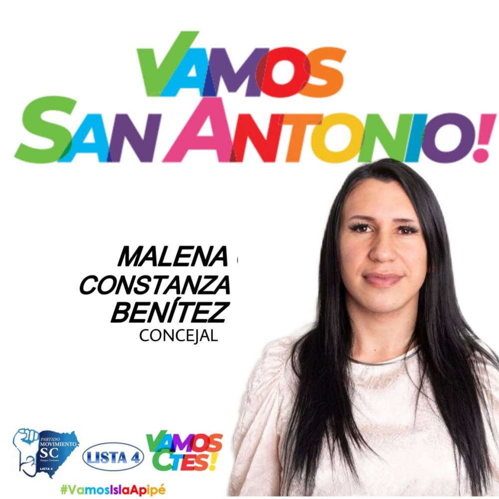 Malena Benítez será la primera candidata trans de Apipé Grande