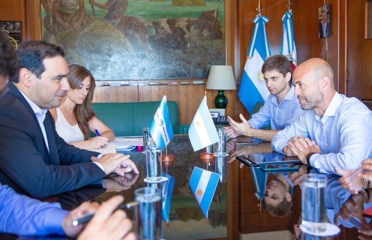 Gestiones del gobernador Valdés en Buenos Aires por la Ruta 126 y otras obras