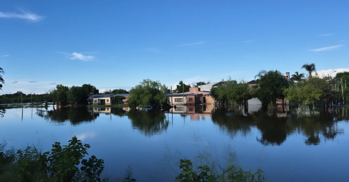 San Luis del Palmar: el Riachuelo está en bajante y los autoevacuados retornan a sus casas