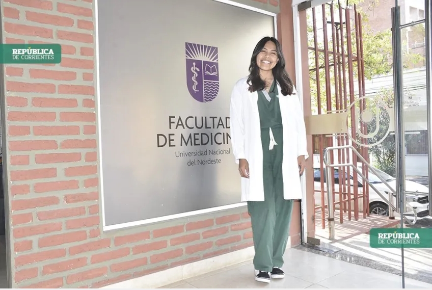 Sandra se convertirá en la primera médica wichí egresada de la UNNE
