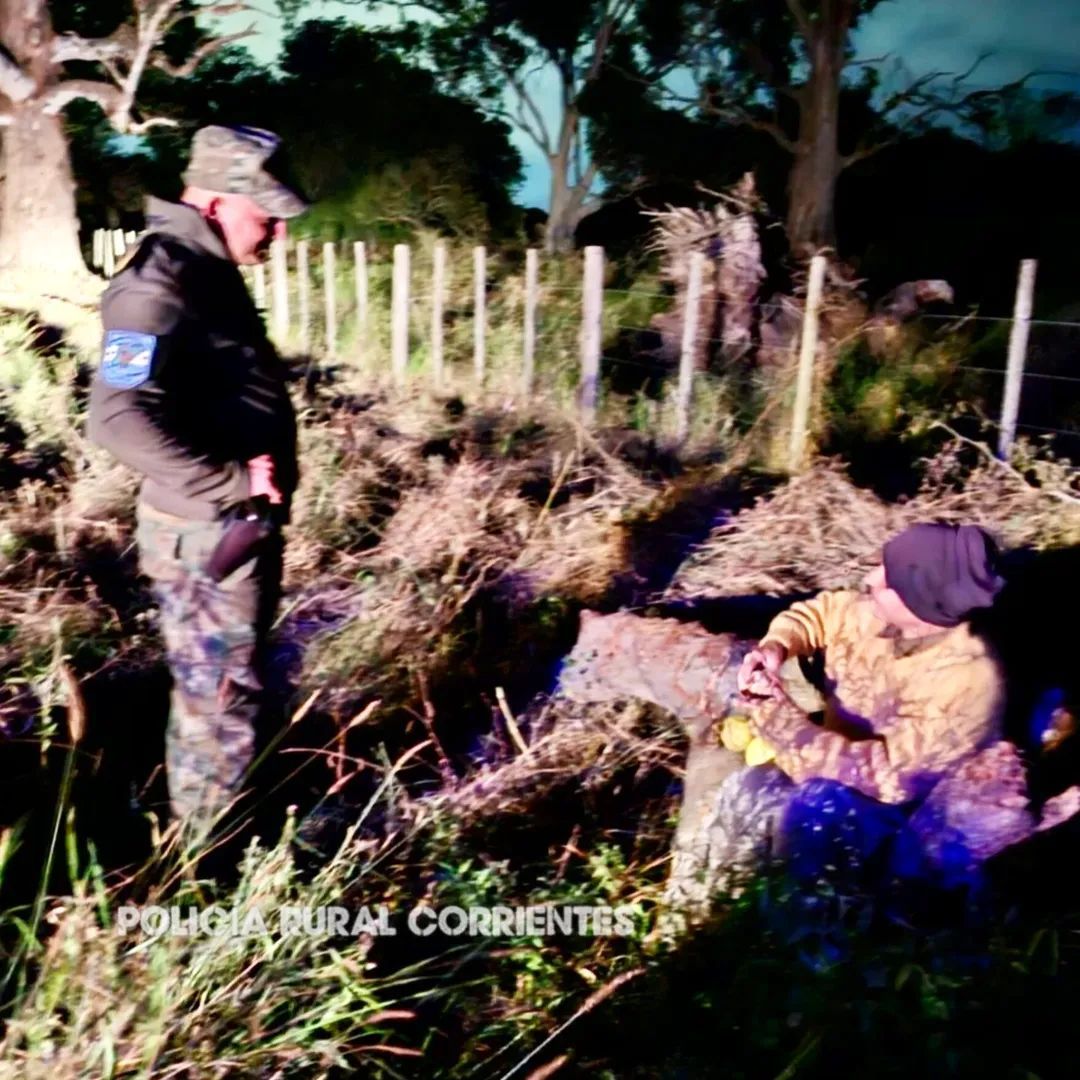 Caminó desde Corrientes para hablar con un sacerdote y terminó perdida en una zona rural