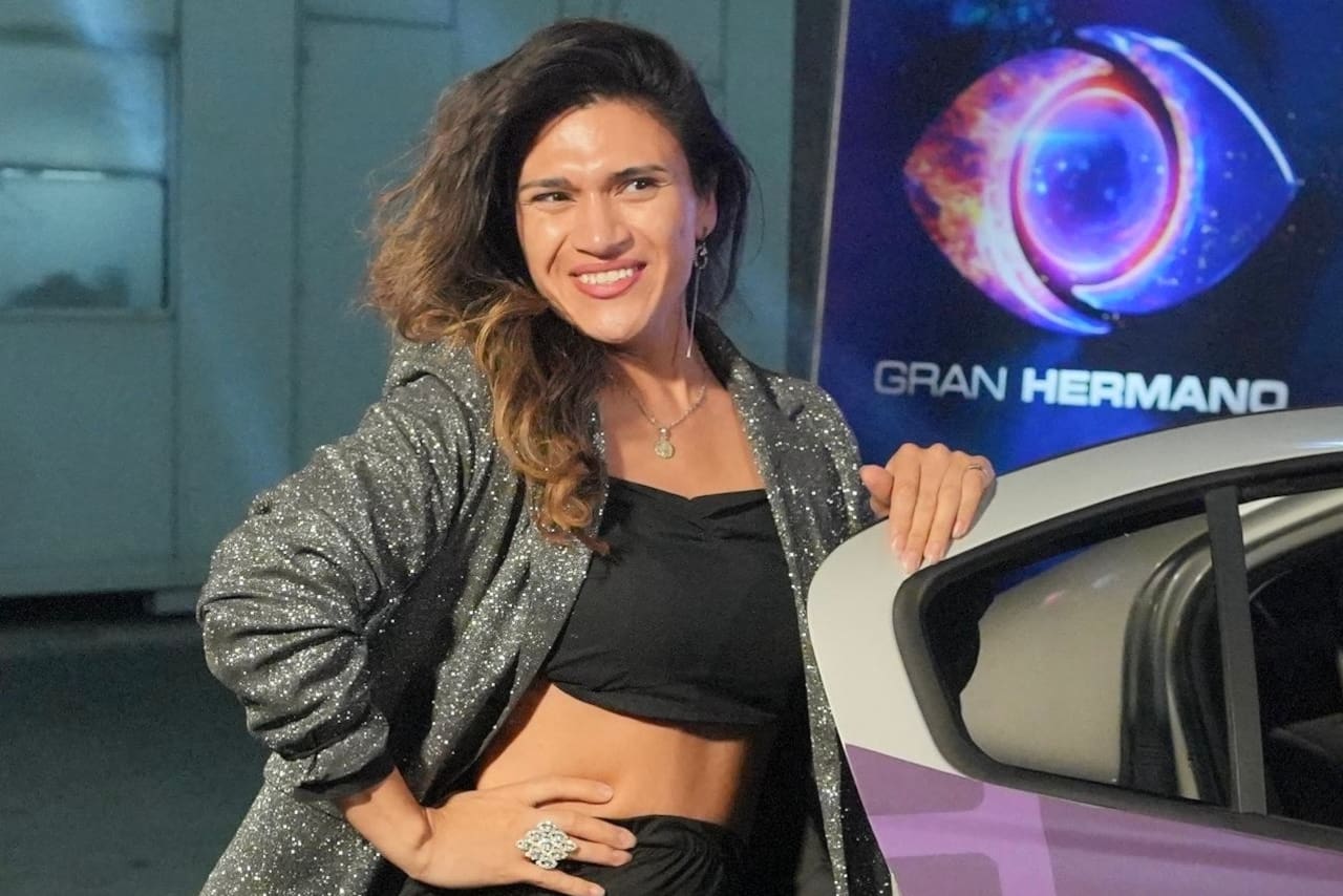 Así detuvieron a la ex Gran Hermano Luciana Martínez tras ser acusada de "viuda negra"