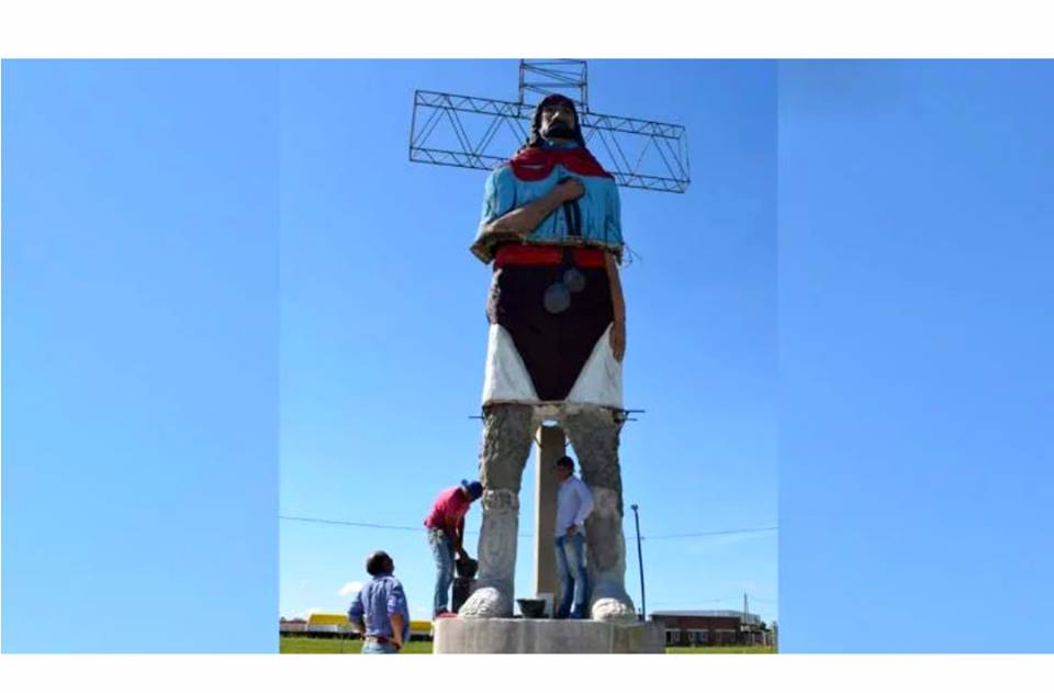 El Gauchito Gil más grande de la Argentina: en Corrientes van a inaugurar una estatua de nueve metros