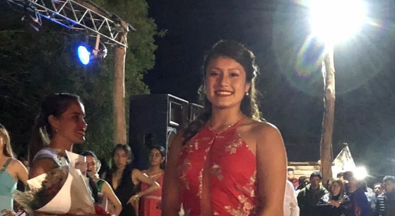 Gisela Fernández reina de la Fiesta Provincial del Mencho