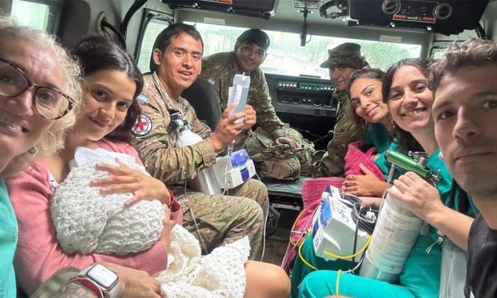 Rescate de bebés en Bahía Blanca: "Nos pusimos en el lugar de madre"