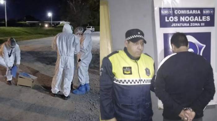 Ahorcó a su esposa y colgó el cuerpo en la reja de una escuela