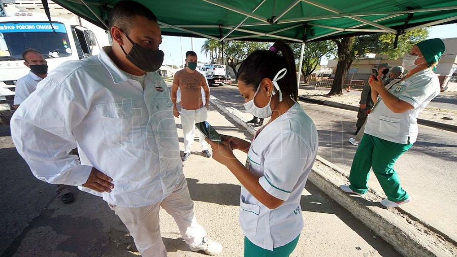 COVID-19: hubo 2.489 casos y tres muertes en el Hospital de Campaña