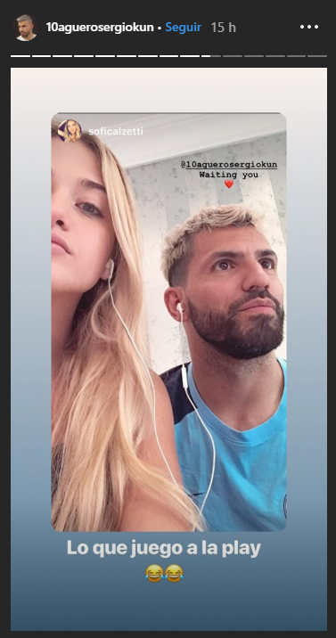 ¡Bomba! El Kun Agüero presentó a su nueva novia