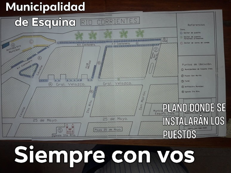 Se encuentra a la venta la concesión de los puestos para la Fiesta Patronal de Santa Rita