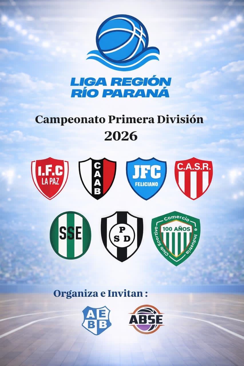 Confirman el inicio de la Liga Región Río Paraná con equipos de Corrientes y Entre Ríos