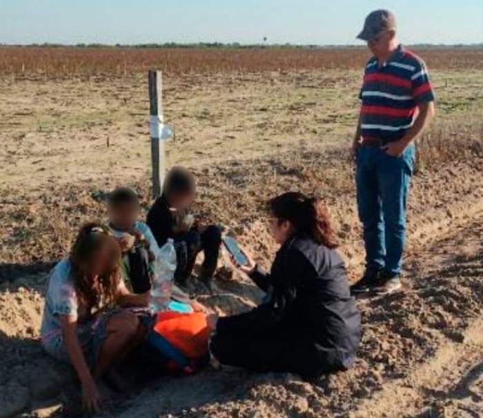 Encontraron a tres hermanitos que desaparecieron en Chavarría