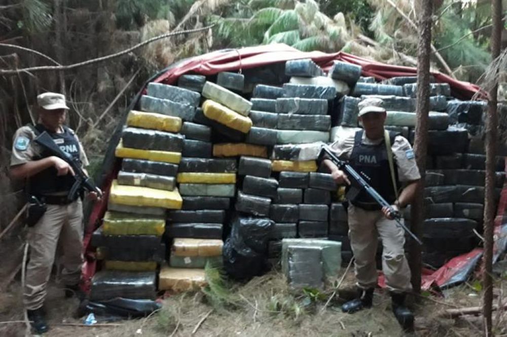 Histórico: secuestro de casi 10 toneladas de droga