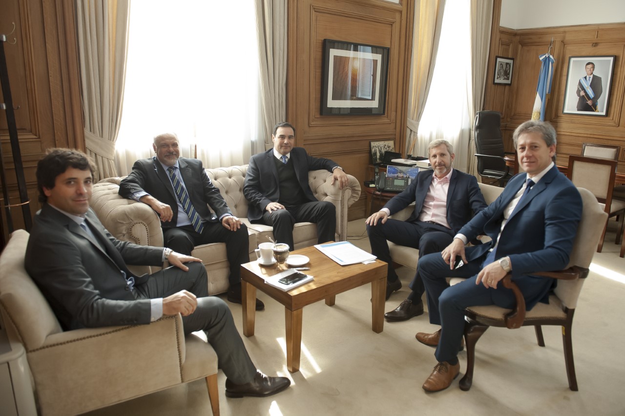 Valdés se reunió con el ministro Frigerio y abordaron  una agenda de temas importantes para Corrientes