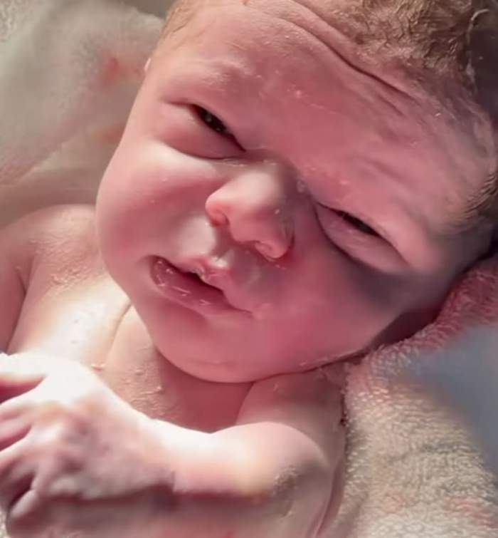 Sol Pérez presentó a Marco, su primer hijo
