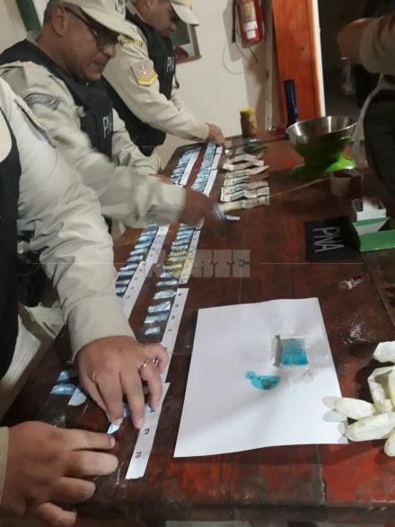 Vendedores de cocaína utilizaban una casa abandonada como guarida