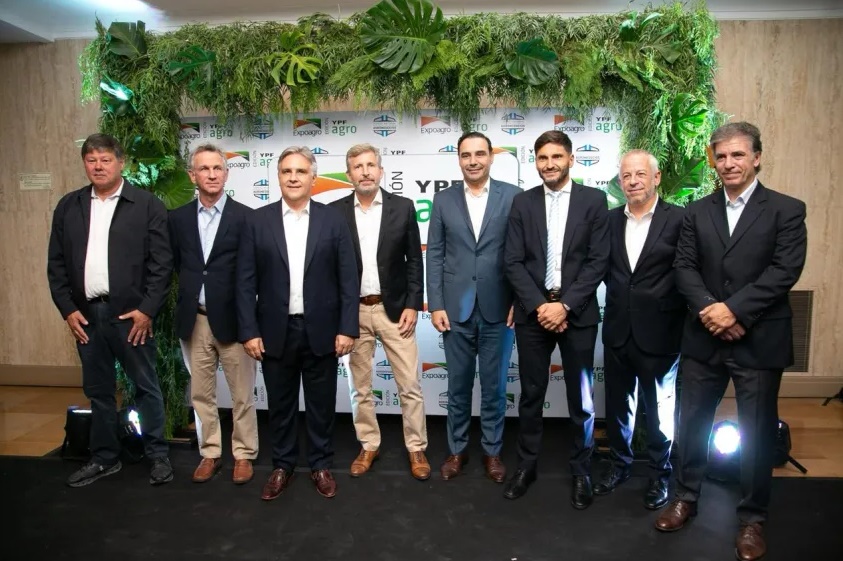 El gobernador Valdés participó de la inauguración de Expoagro 2025