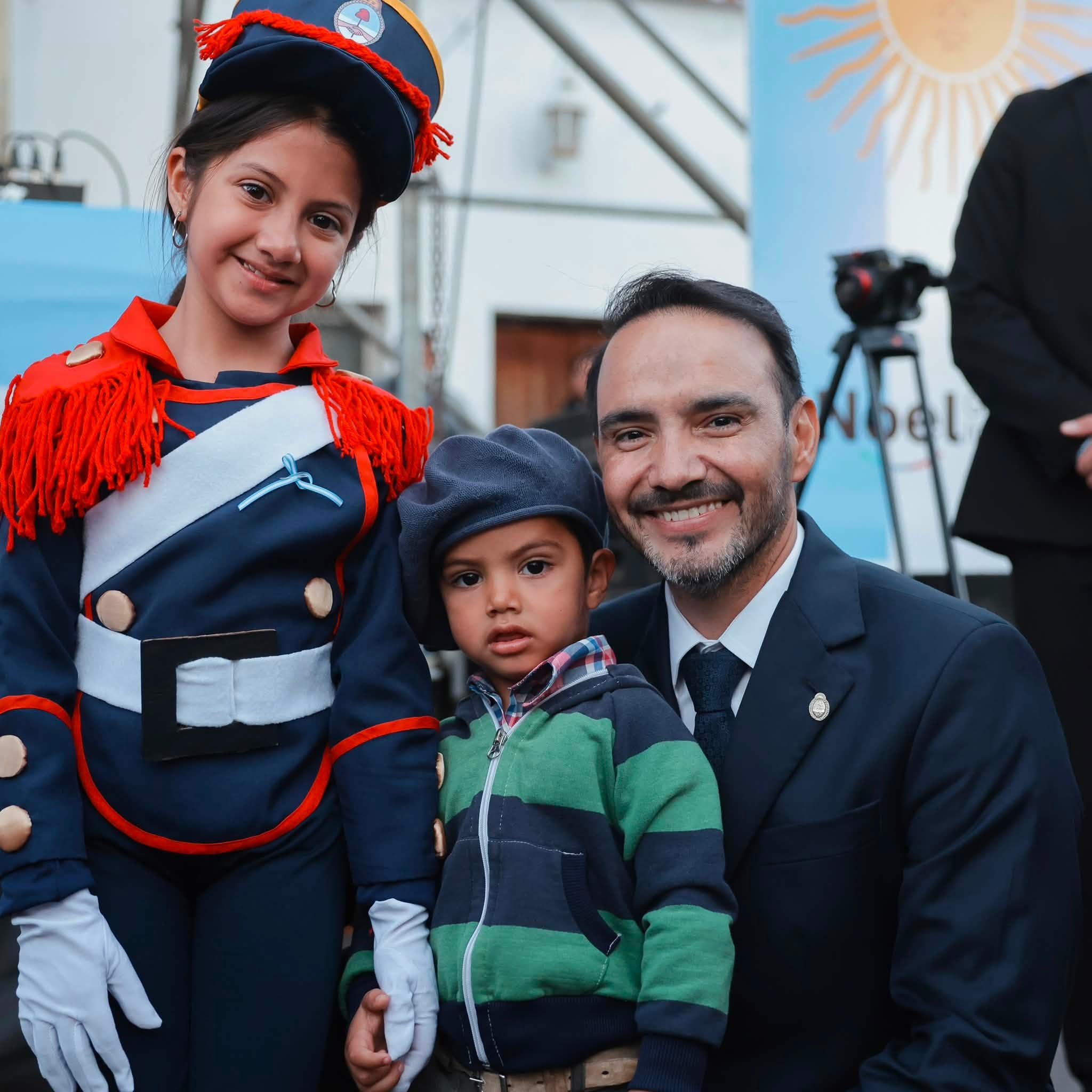 Juan Pablo Valdés encabezó el acto por el primer Día Provincial del Granadero Correntino