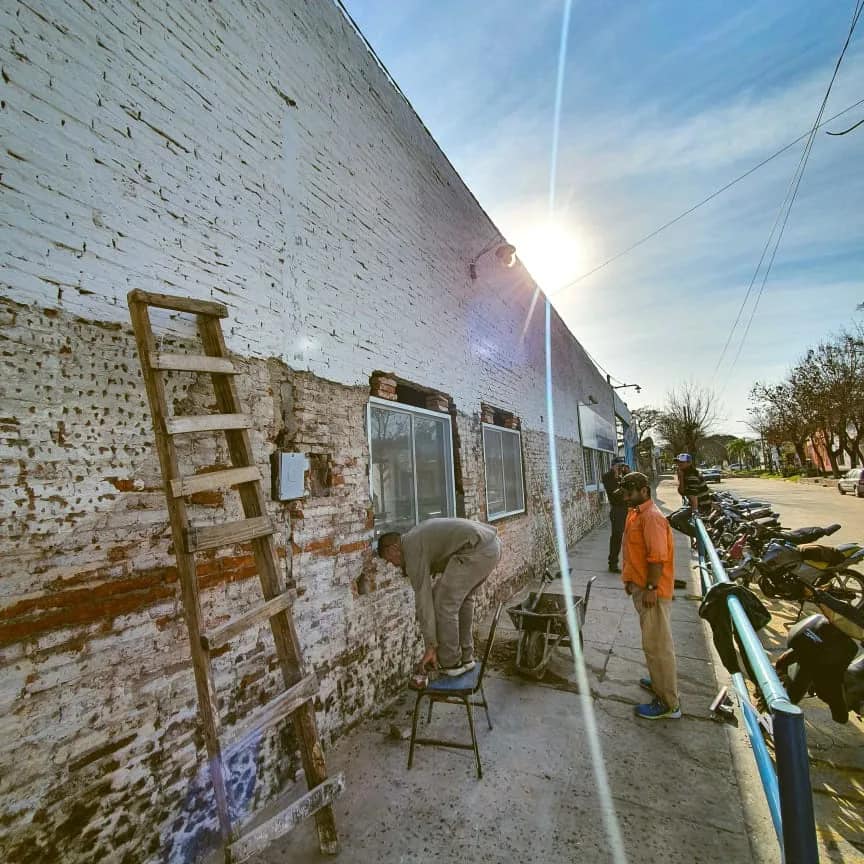 Esquina Comenzó la construcción del Comedor de los Trabajadores Municipales