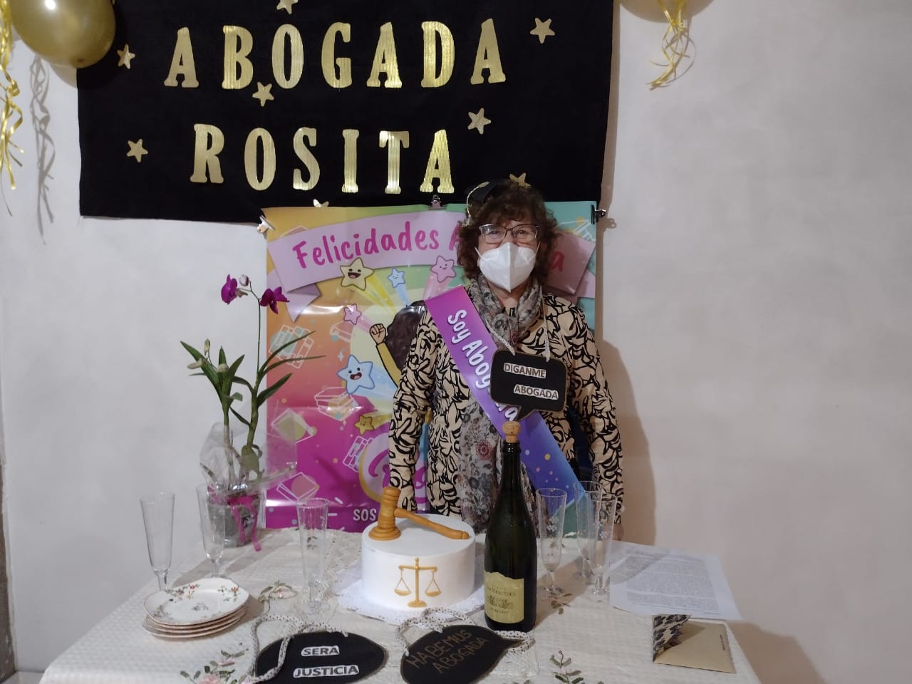 Se recibió de abogada a los 73 años: "me di el gusto de terminar una carrera"