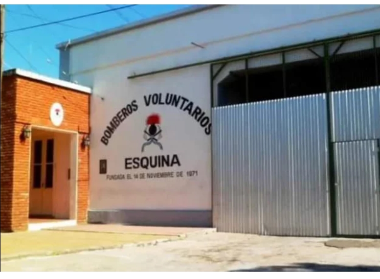 Esquina: una ganadora de la Fiesta del Pacú donó su premio a los bomberos