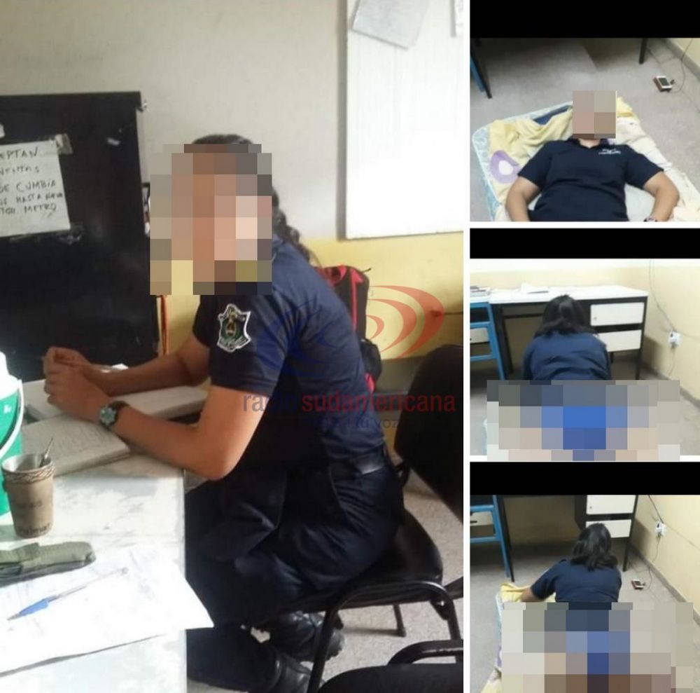 Filtran foto hot de mujer policía: Investigan si fue en una comisaría