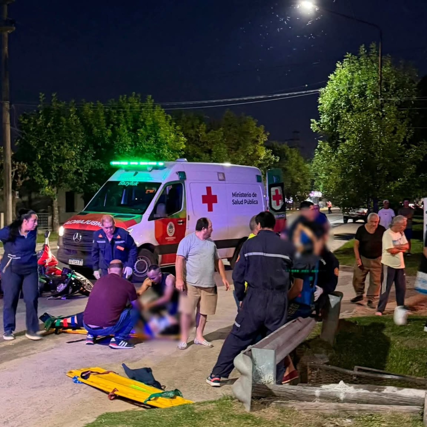 Choque entre motos en Esquina dejó dos heridos