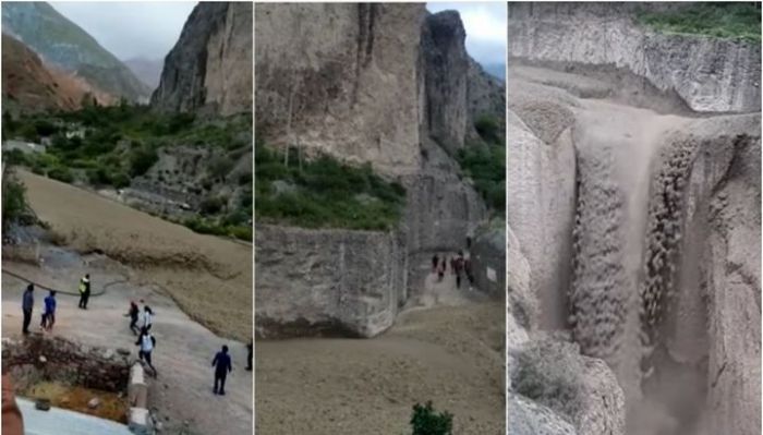 Impresionante alud de barro y piedras sorprendió a los salteños