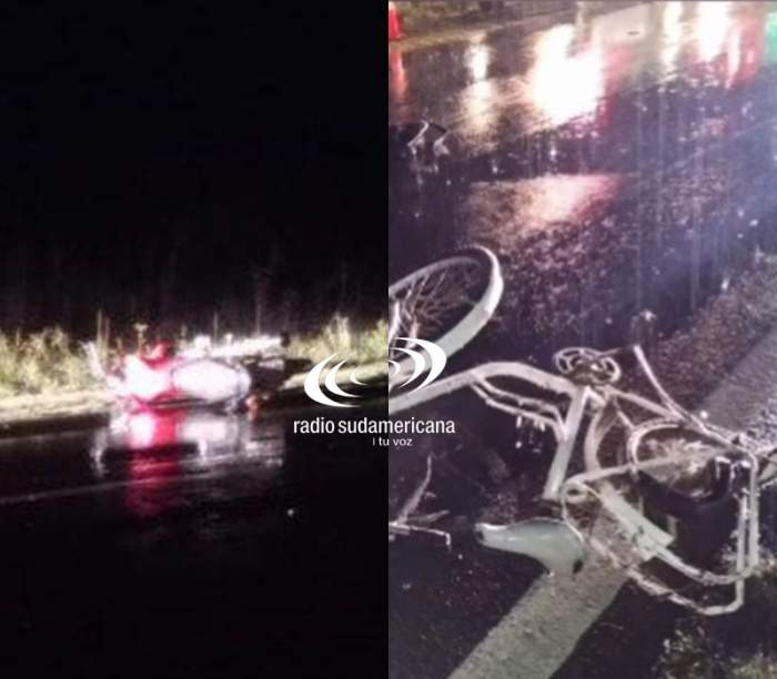Ruta 119: dos muertos en un accidente entre un auto, una moto y una bici