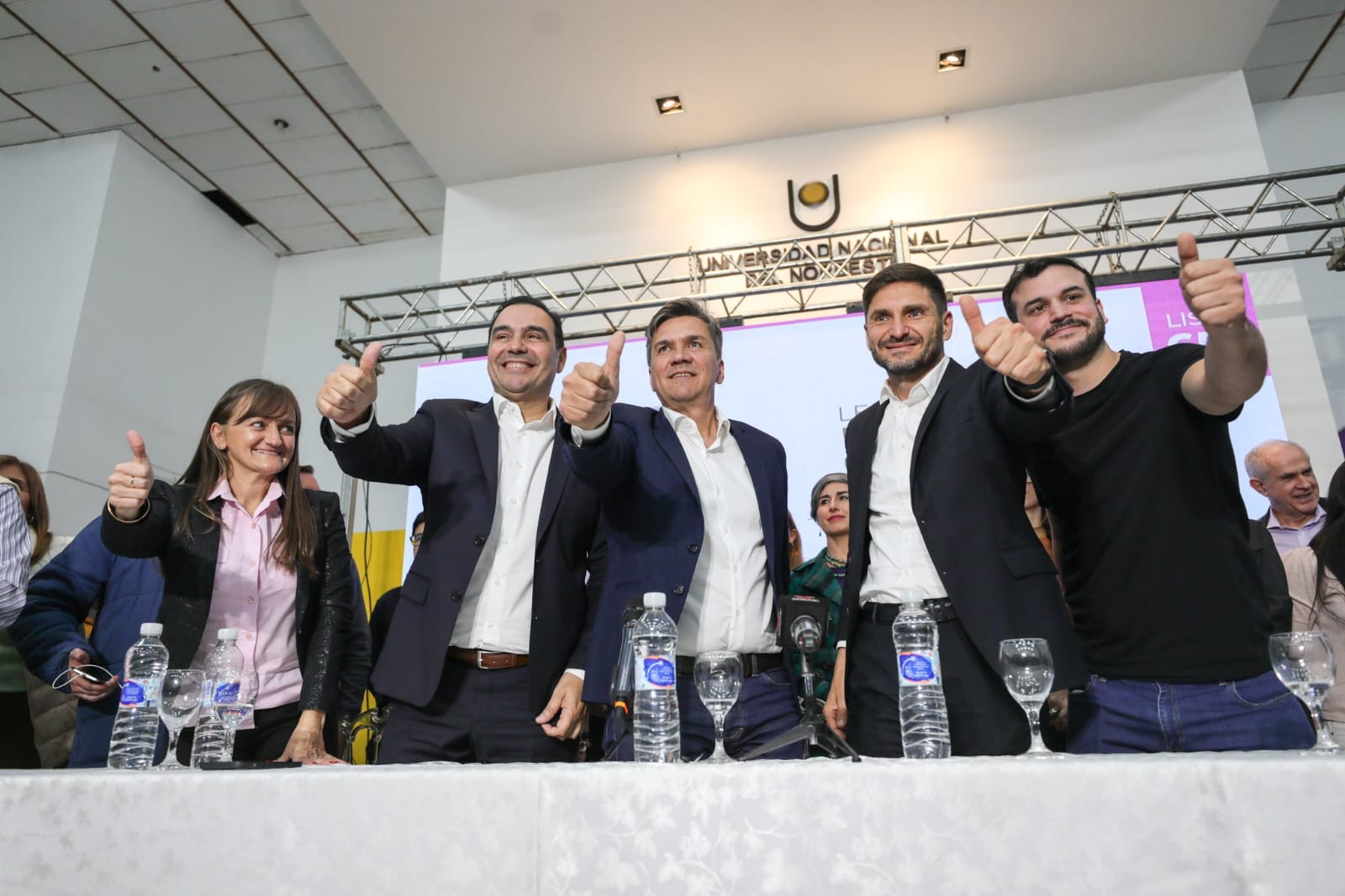 Valdés acompañó a Zdero en el cierre de campaña: "Con Patricia Bullrich tenemos que recuperar el federalismo"