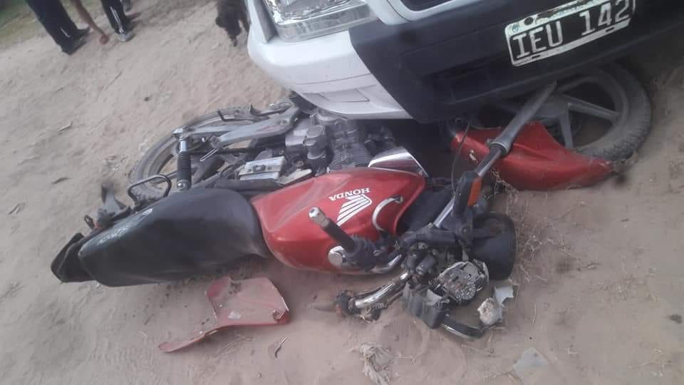 Accidente de tránsito en el barrio San Fernando dejó dos heridos