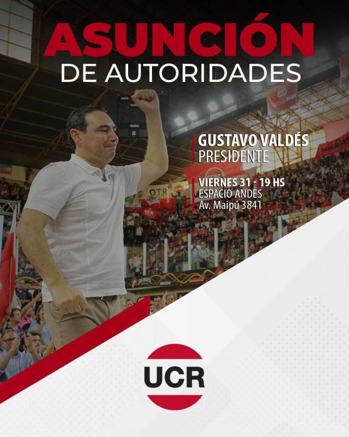 Este viernes asumen las nuevas autoridades de la UCR Corrientes