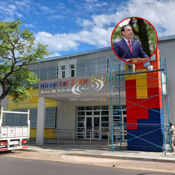 Valdés inaugura el área de rehabilitación del Hospital Pediátrico