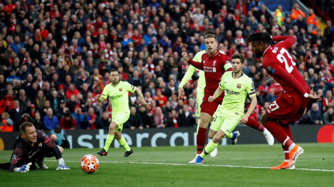 ¡Remontada histórica! Liverpool goleó 4-0 a Barcelona y es finalista de la Champions League