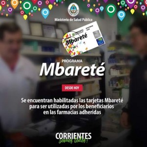Hoy se habilitaron las tarjetas Mbareté y Sapucay