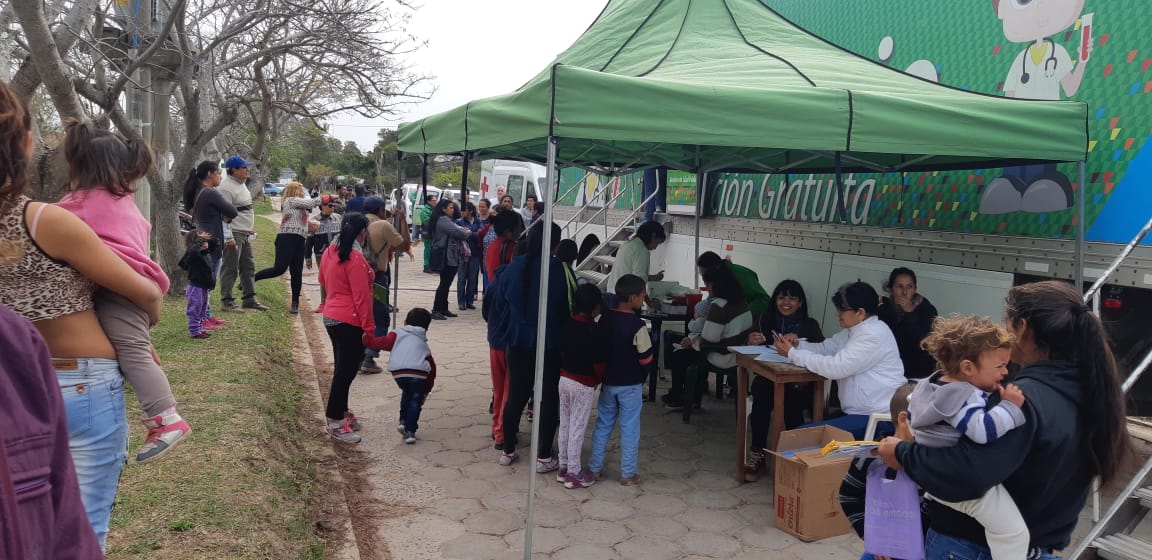 Para "acercar la salud a la población", se realizó un nuevo operativo sanitario en Esquina