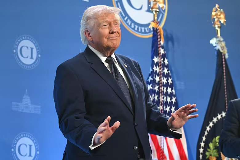 Trump dijo que la guerra contra Irán está “prácticamente terminada”