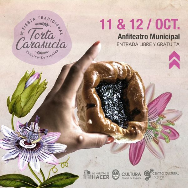 Décima edición La Fiesta Tradicional de la Torta Carasucia en Esquina