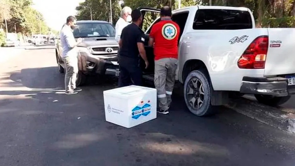 "Las vacunas están en condiciones e irán a Goya como estaba previsto"
