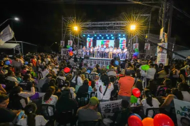 Esquina: Rohner cerró su campaña en Esquina con fuerte apoyo de Valdés y compromiso de cambio