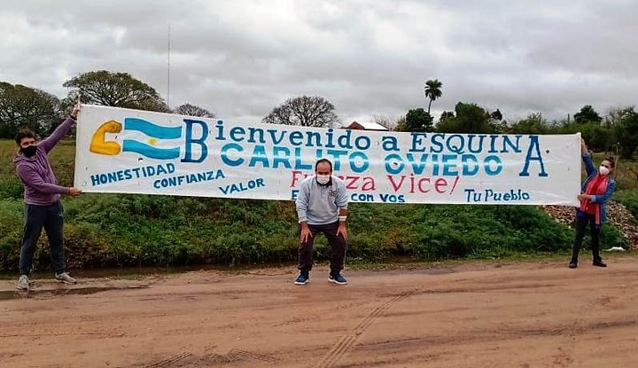 Carlitos Oviedo superó el coronavirus y así lo recibieron