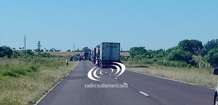 Ruta Nº 12: dos muertos en el choque entre un auto y un camión
