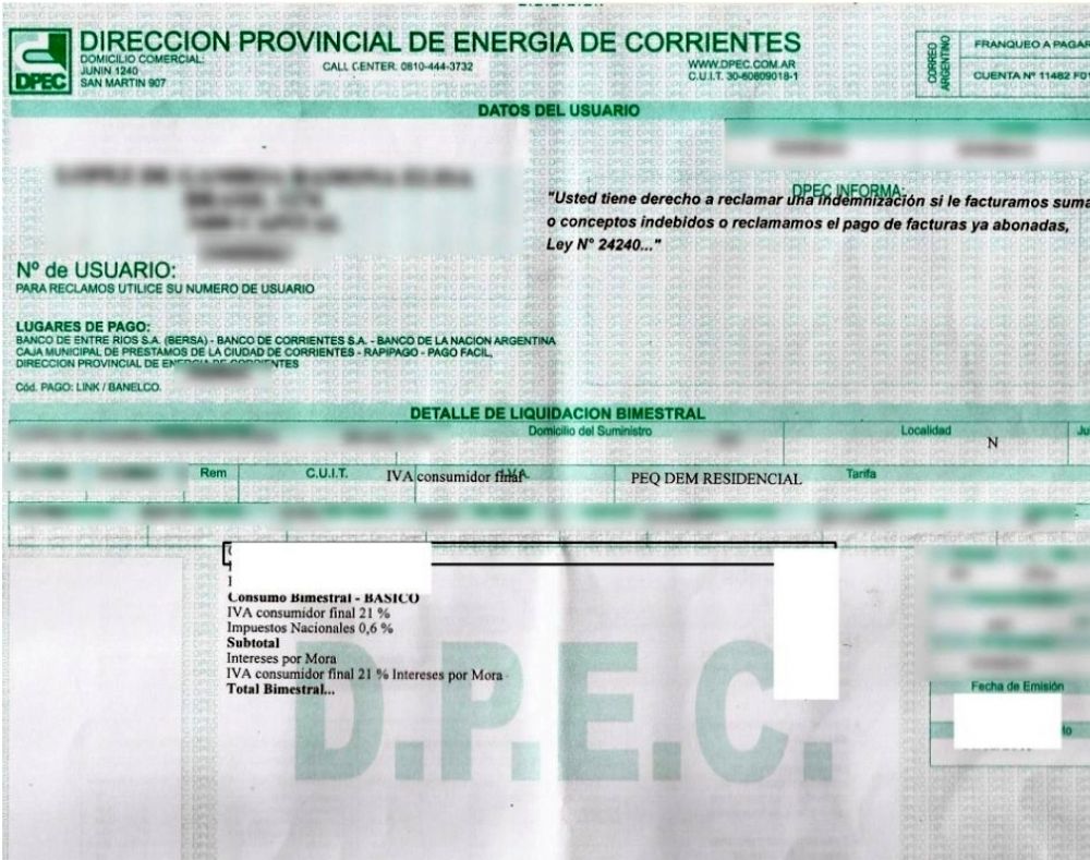 Dpec: febrero vendrá con aumentos en la tarifa de energía eléctrica
