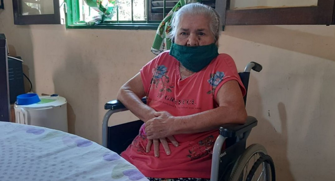Su hija había alquilado su casa cuando ella estaba internada y ahora podrá volver