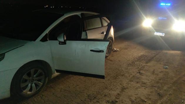 Chaco: Abandonaron el auto robado porque se quedó sin combustible