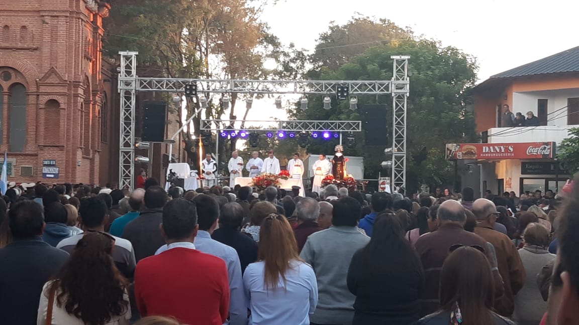 Fieles de distintos lugares participan de las celebraciones centrales por Santa Rita